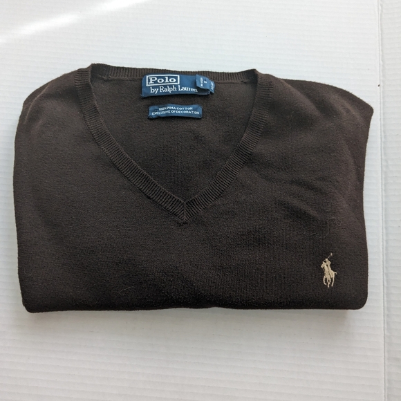 Polo Ralph Lauren v neck sweater M - Picture 1 of 6